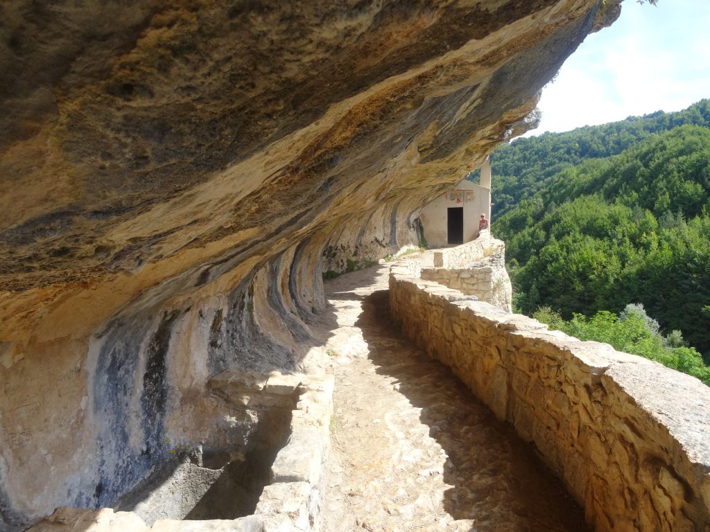 Entrance to Eremo di San Bartolomeo in Legio